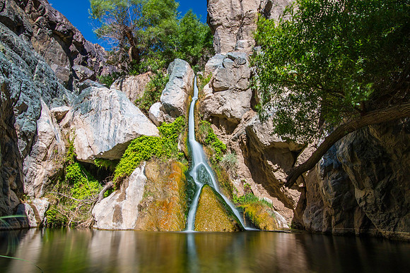 Waterfall in the Desert