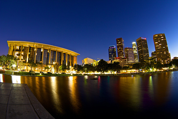 Music Center and Downtown LA