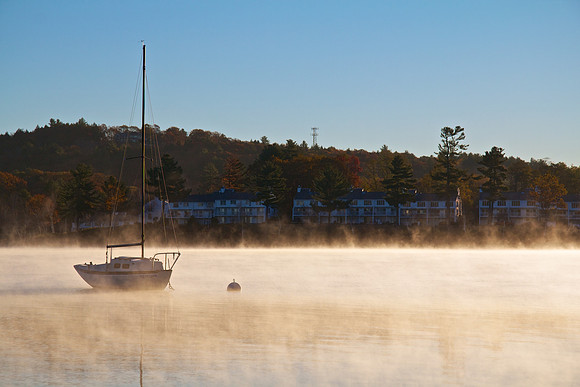 Steam Off the Lake