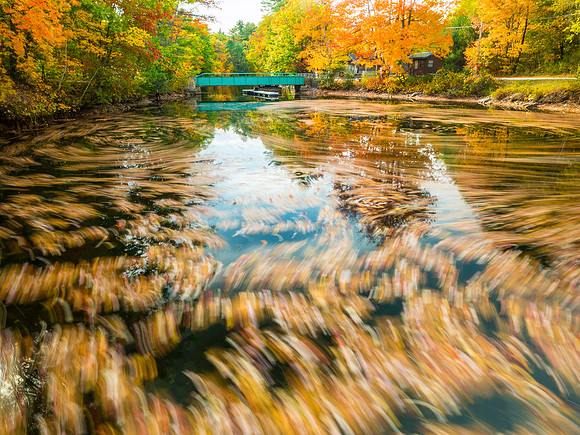Songo River in Autumn