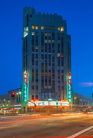 Wiltern Theater at Dusk